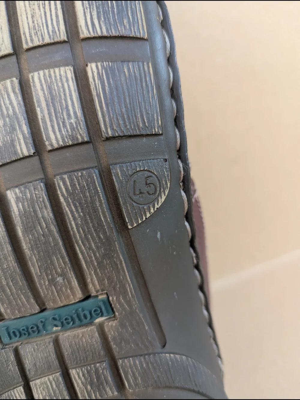 Josef Seibel Logan 21 Men's Leather Slide Sandals Brown EU 45/ US 12 Casual